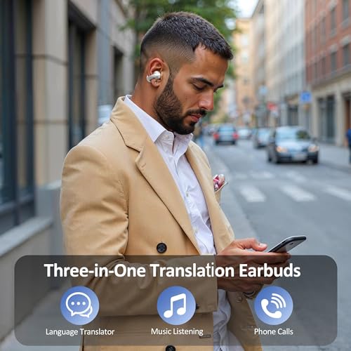 Language Translation Earbuds Real Time