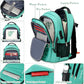 17.3 inch Large Laptop Backpack Durable Waterproof Travel College Backpack Bookbag for Men & Women Business Backpack with USB Charging Port