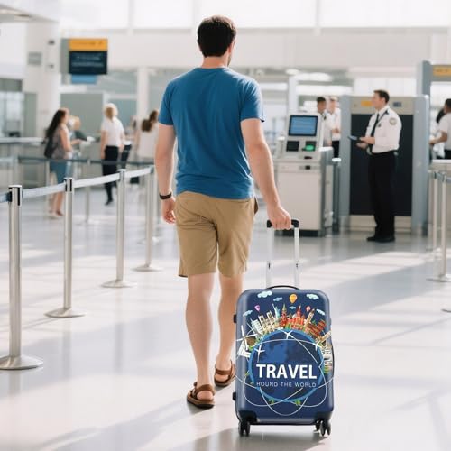 Travel Luggage Cover Suitcase Cover Protector Skins 18