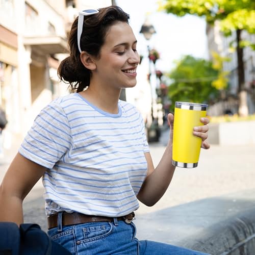 20oz Tumbler with Straw and Brush (4 Count)