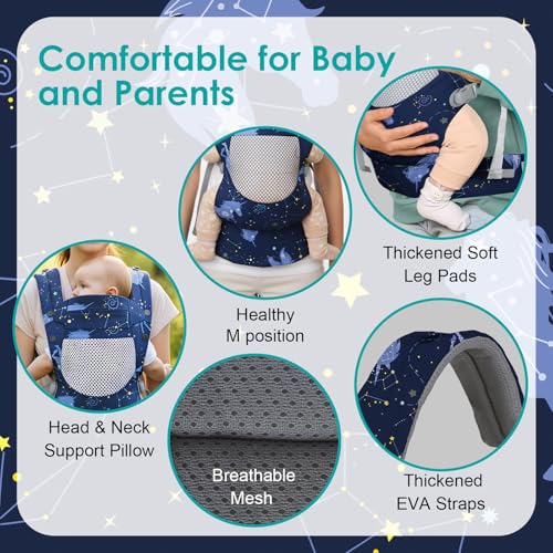 Baby Carrier Breathable Infant Carriers for 7