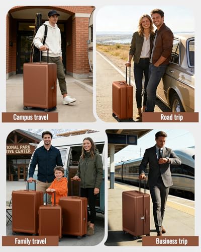 3 Piece Hardshell Luggage Set (3 Count)
