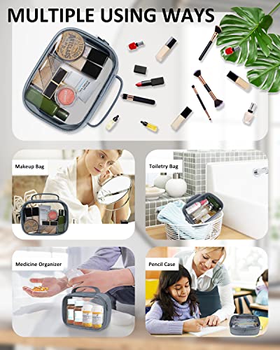 TSA Approved Toiletry Bag Clear Quart Size Travel Bags Makeup Bag