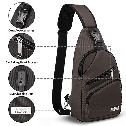 Crossbody Sling Bag Men Women