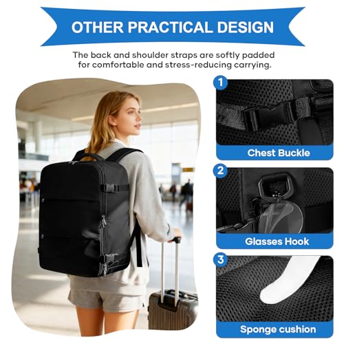Vacuum Backpack Travel with Pump