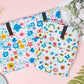 BABY 2 Pack Large Wet Dry Bag Waterproof Hanging Cloth Diaper with Double Zippered Pockets 25x18 inches (2 Count)