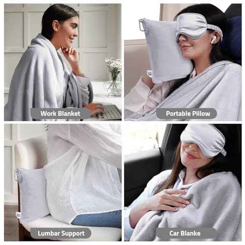 Travel Blanket Pillow