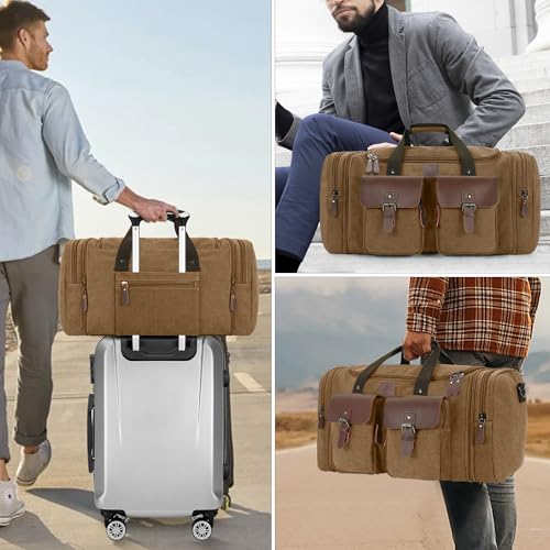 Canvas Duffle Bag for Men
