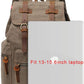 AUGUR High Capacity Canvas Vintage Backpack - for School Travel 12-15" Laptop Backapcks for Men Casual Daypacks Rucksack (M-Army Green)