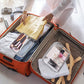 4Pcs Crystal Clear PVC Travel Toiletry Bag Kit for Women Men (4 Count)