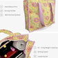 100% Cotton Quilted Tote Bag For Women