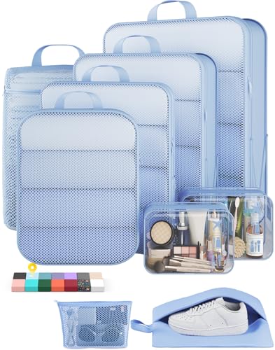 9 11 Set Compression Packing Cubes for Travel Essentials (9 Count)