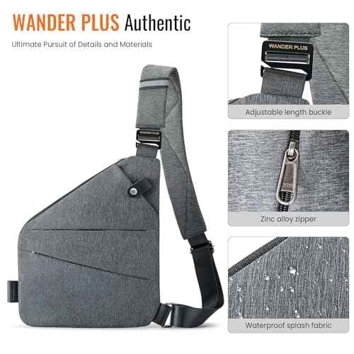 PLUS Anti Theft Crossbody Bag