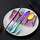 Travel Utensils Set Stainless Steel with Carrying Case
