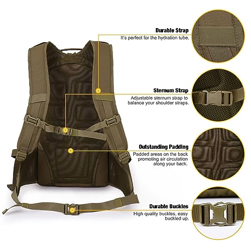 35L Tactical Backpack for Men