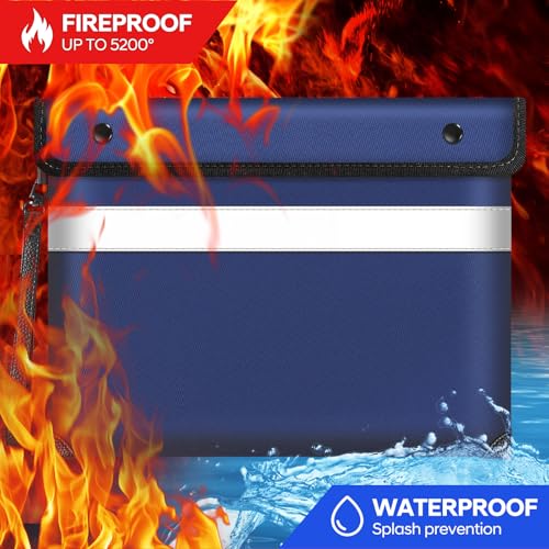 Fireproof Bag Dual Reflective Strips