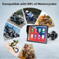 5 Inch Motorcycle Carplay GPS Navigation System with Apple Carplay and Android Auto Portable Screen with Dual Bluetooth