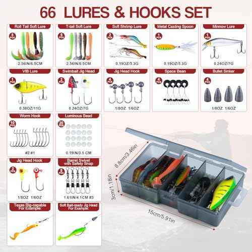 2 Pack 9ft 24T Telescopic Rod & Reel Combo for Freshwater Bass