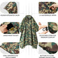 Hooded Rain Poncho for Adults