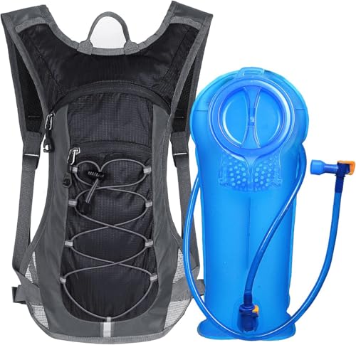 Hydration Pack Backpack with 2L Water Bladder for Hiking & Cycling