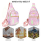 Small Sling Bag Casual Crossbody Sling Backpack