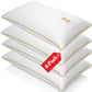 4 Pack Queen Memory Foam Pillow (4 Count)