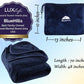 Premium Soft Long Travel Blanket Pillow Airplane