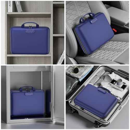 Fireproof File Organizer with Lock