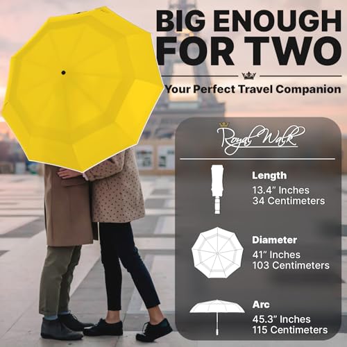 Compact Travel Umbrella for Rain