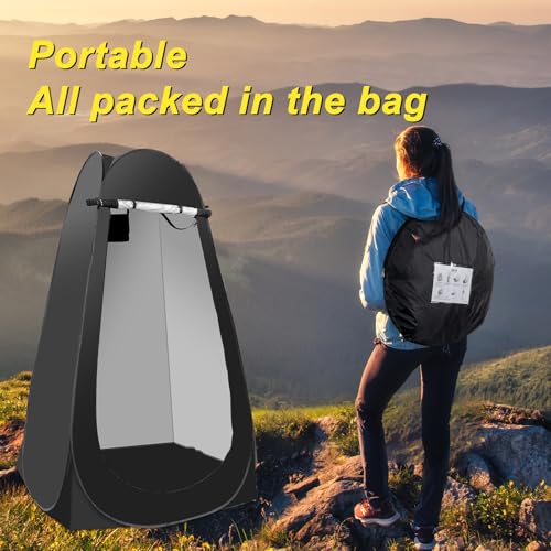 Portable Camping Bathroom Shower Tent Kit