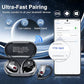 Bluetooth 6.1 Headphones True Wireless Earbuds 120hrs Playtime Wireless Charging Case