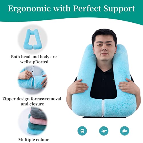 Travel Pillow Upgraded Version of Aircraft Travel Neck Pillow