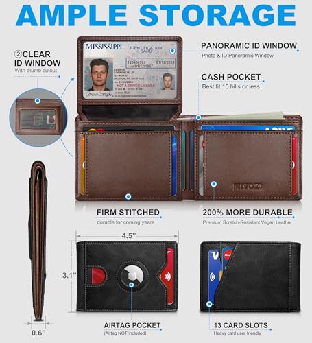 AirTag Wallet for Men