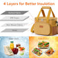 Medium Lunch Bag (Brown / Medium(9L))