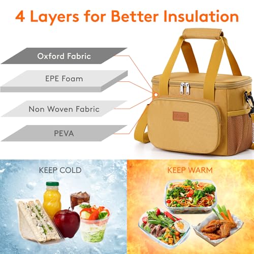 Medium Lunch Bag (Brown / Medium(9L))