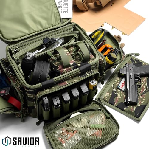 Specialist Series Tactical Triple Pistol Shooting Range Hunting Duffle Bag Gun Carrying Case
