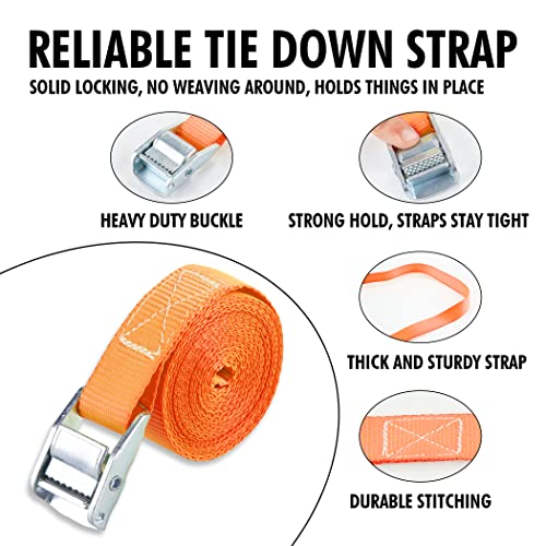 1 in x 12 ft Lashing Straps (10 Count)