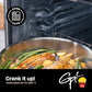 8 Quart Stainless Steel Stock Pot with Glass Lid