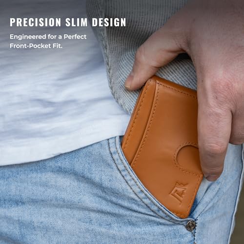 Money Clip Slim Minimalist Wallet for Men