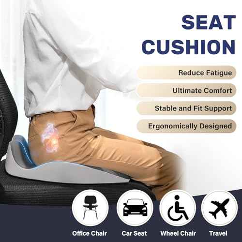Car Seat Cushion with Memory Foam