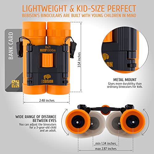 BeBison Binoculars for Kids