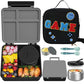 Kids Lunch Box with Thermo Insulated Lunch Bag for School (8 Count)