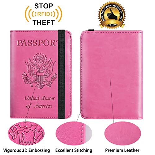 Passport Holder With Luggage Tag (4 Count)