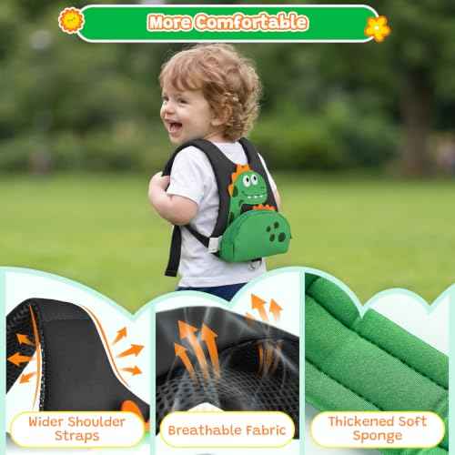 3 in 1 Toddler Harness Leash with Key Lock for Boys Girls