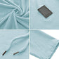 Mens Fashion Hoodies Sport Pullover Solid Color Shirt Workout Lightweight Tops Sky Blue XX
