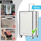 Clear Luggage Cover Protector with Front Pocket Zipper 30 Inch