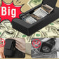 Large Metal Box for Gambler with Waist Bag