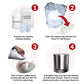 Dry Wipes Refill Set (7200 Count)