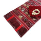 Travel Jewelry Roll Bag Portable Organizer Pouch With Grids&PVC Cover Storage Bags for Necklace