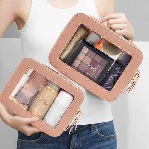 Clear Makeup Bag Set for Women